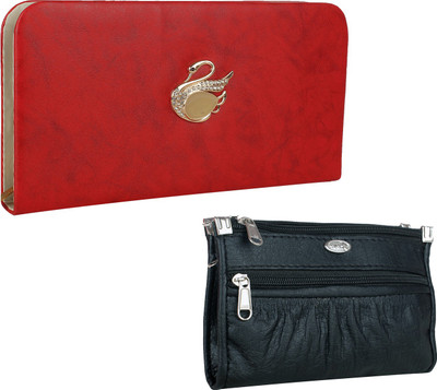 

Fillincart Casual, Formal, Party Black, Red Clutch