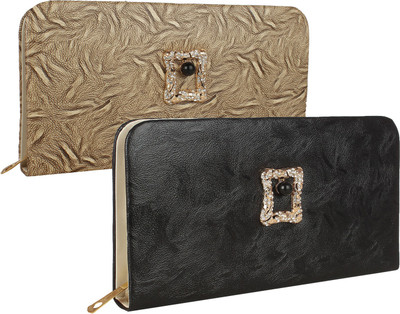 

Element Cart Casual, Formal, Party Beige, Black Clutch