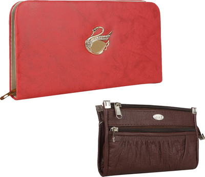 

Element Cart Casual, Formal, Party Brown, Pink Clutch