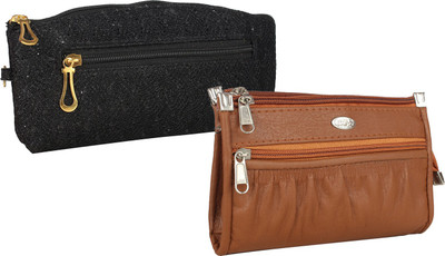 

Fillincart Casual, Formal, Party Black, Brown Clutch