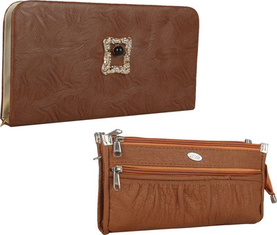 

Element Cart Casual, Formal, Party Brown Clutch