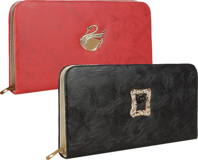 

Element Cart Casual, Formal, Party Pink, Black Clutch, Black;pink