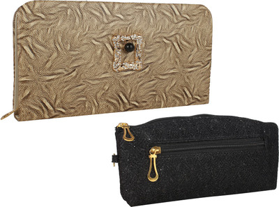 

Element Cart Casual, Formal, Party Black, Beige Clutch, Beige;black