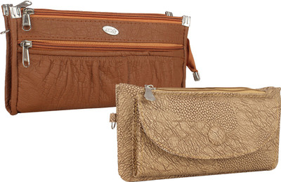 

Element Cart Casual, Formal, Party Brown, Beige Clutch, Beige;brown