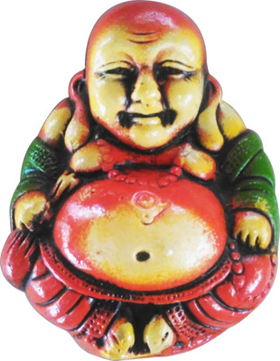 

Flowers pot shop Laughing budha coin box Coin Bank(Multicolor)