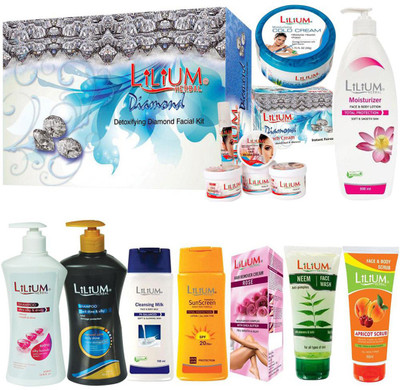 

Lilium Herbal Face & Body Care Combo(Set of 11)