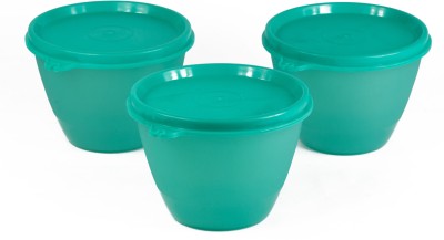 Win Plast Plastic Grocery Container  - 350 ml(Pack of 3, Green)