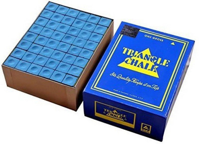 

HR GROUP triangle billiard cue chalk all players Snooker, Pool, Billiards Cue Stick(Silicone)