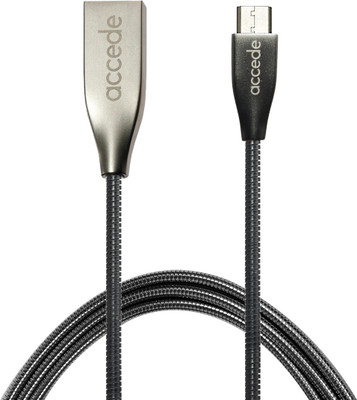 

Accede ace003 Power Cord(Compatible with Android Phone, Tablet, Camera, Silver)