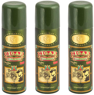 

Remy Latour Commander Deodorant Spray - For Men(200 ml, Pack of 4)