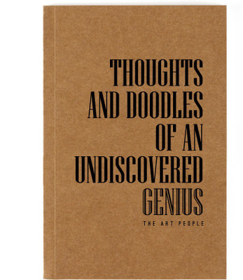 

The Art People A5 Notebook(Genius Unruled Notebook, Brown)