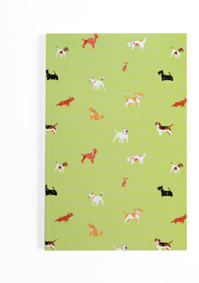 

The Art People A5 Notebook(Dog Lover Ruled Notebook, Green)