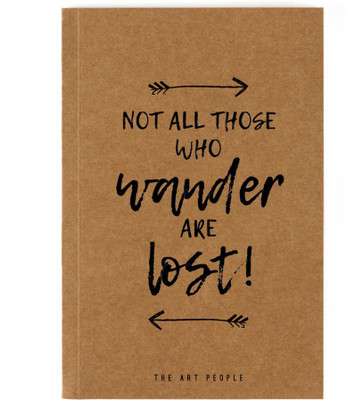 

The Art People A5 Notebook(Lost, Brown)