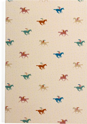 

The Art People A5 Notebook(Horse Rider Ruled Notebook, Beige)