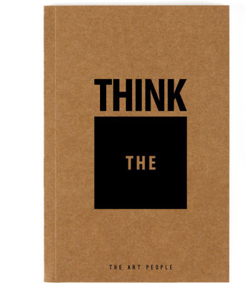 

The Art People A5 Notebook(Think Outside the Box Unruled Notebook, Brown)