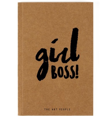 

The Art People A5 Notebook(Girl Boss, Brown)