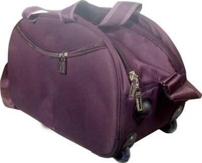 

Aqeeq Lite Travel 2Tone Purple Duffle Bag Duffel Strolley Bag(Purple)