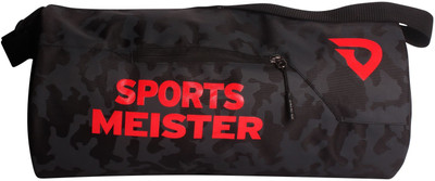 

Sports Meister Polyester Gym Duffel Bag Gym Bag(Grey)