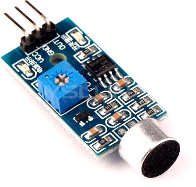 

Adraxx CZN-15E Mic based Sound Sensor Module Electronic Components Electronic Hobby Kit