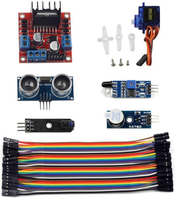 

REES52 6 Sensor Modules Smart Car Kit Alternative Energy Electronic Hobby Kit