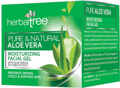 

HERBAL TREE PURE & NATURAL ALOEVERA MOISTURIZING GEL(60 ml)