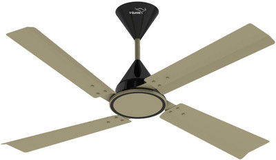 

V-Guard Ceilandro 48 4 Blade Ceiling Fan(Grasberg Gold, Pack of 1), Beige;black