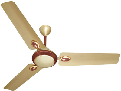 

Brezo 48 INCH GOLDEN 3 Blade Ceiling Fan(GOLDEN, Pack of 1), Gold