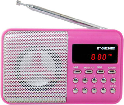 

grabit mp_GB BIT 246 Fm radio support usb , memory card, aux in , recording FM Radio(Multicolor)