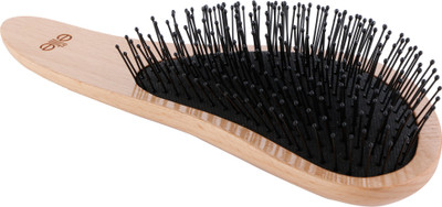 

Elite Models (France) Wooden Detangling Nylon Bristle Hair Brush (Brown)