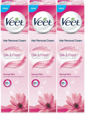 

Veet lotus milk&jasmin fragrance Cream(50 g, Set of 3)