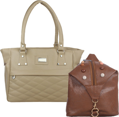 

Fillincart Sling Bag(Beige, Brown)