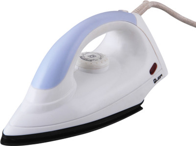 

Quba Non Stick Coated Sole Plate Automatic Thermostat 750 Watt Dry Iron(Blue:White)