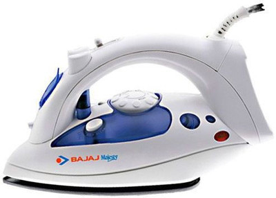 

Bajaj MX 1 Steam Iron(White, Blue), Blue;white