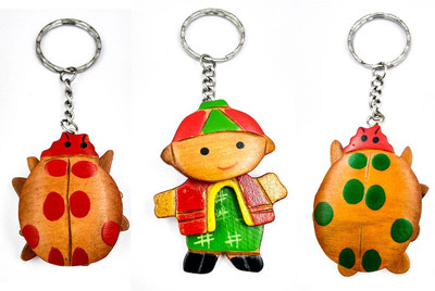 

Blooming Box Wooden Key Chain