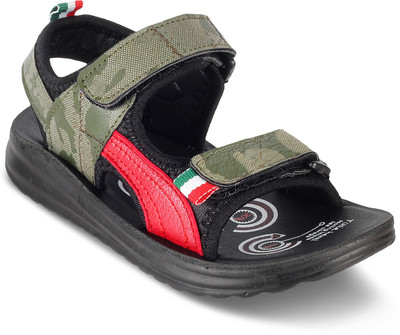 

KITTENS Boys Velcro Sports Sandals(Green
