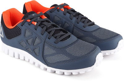 

REEBOK Boys Lace Running Shoes(Blue, Indigo/sand stone/red