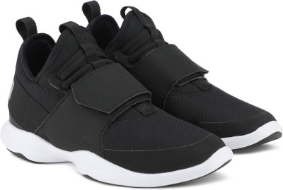 

Puma Girls Lace Sneakers(Black, Black-silver