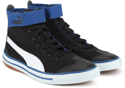 

Puma Boys & Girls Lace Sneakers(Black, Black-white