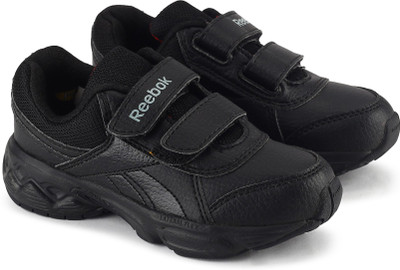 

REEBOK Boys Velcro Running Shoes(Black
