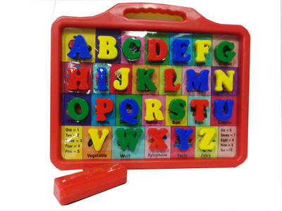 

loggas lern alphabet slate 2 in 1(Multicolor)