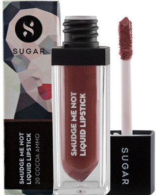 

Sugar Smudge Me Not Liquid Lipstick 4.5 ml (20 Cocoa Ammo)(20 Cocoa Ammo)