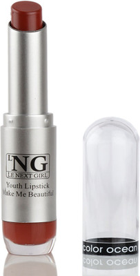 

LNG Le Next Girl Youth Lipstick Color Ocean Make Me Beautiful, Blood Red, 3G(Blood Red, 3 g)
