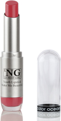 

LNG Le Next Girl Youth Lipstick Color Ocean Make Me Beautiful, Valetine Red, 3G(Valetine Red, 3 g)
