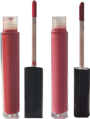 

tanvi27 Super matte(Light orange & Neon coral pink)