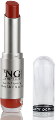 

LNG Le Next Girl Youth Lipstick Color Ocean Make Me Beautiful, Mascow Red, 3G(Mascow Red, 3 g)