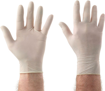 

surgicomfort COMFORTEG01 Latex Examination Gloves(Pack of 100)