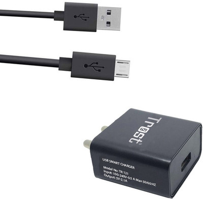 TROST Wall Charger Accessory Combo for Oppo F7(Black)