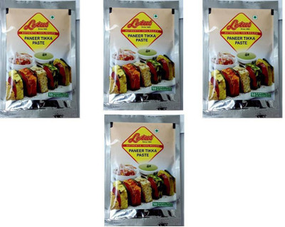 

Lotus Instant Paneer Tikka paste (set of 4)(400 g, Pack of 4)