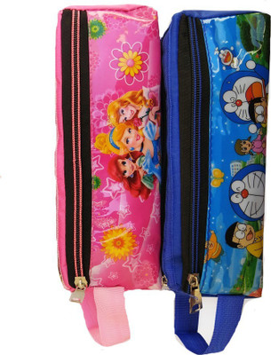 

Kieana Pencil Pouch / Cartoon Printed / Birthday Return Gift / School Pencil Box / Cartoon Printed Art Plastic Pencil Boxes(Set of 2, Multicolor)