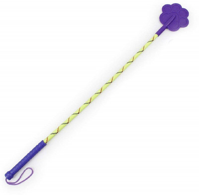 

SRI High Quality Printed Paw Shape Design Colourful Dog Cat Puppy Training Stick (Purple) Plastic Stick For Dog
